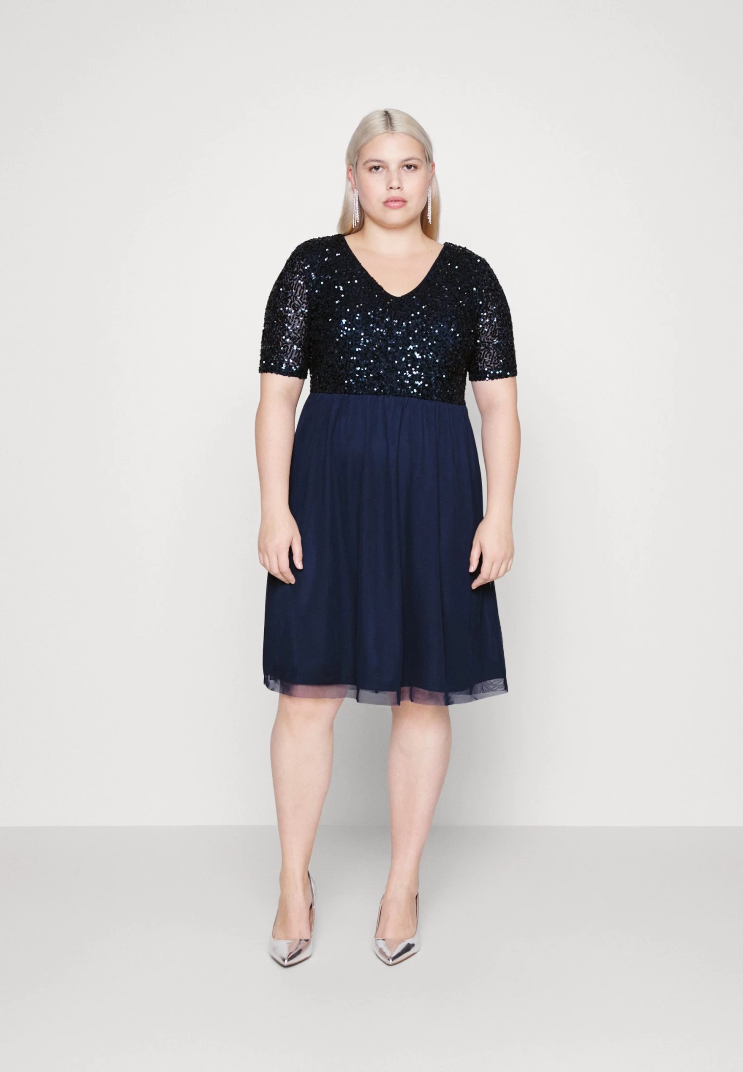 Cocktailjurk - Dark Blue 3 Cocktailjurk - Dark Blue