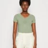 Anna Field T-Shirt Print - Light Green