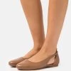 Leather- Ballerina'S - Cognac 1 Leather- Ballerina'S - Cognac -Modieus Verkoop ada6effd923e471ba7cb65d2547db370