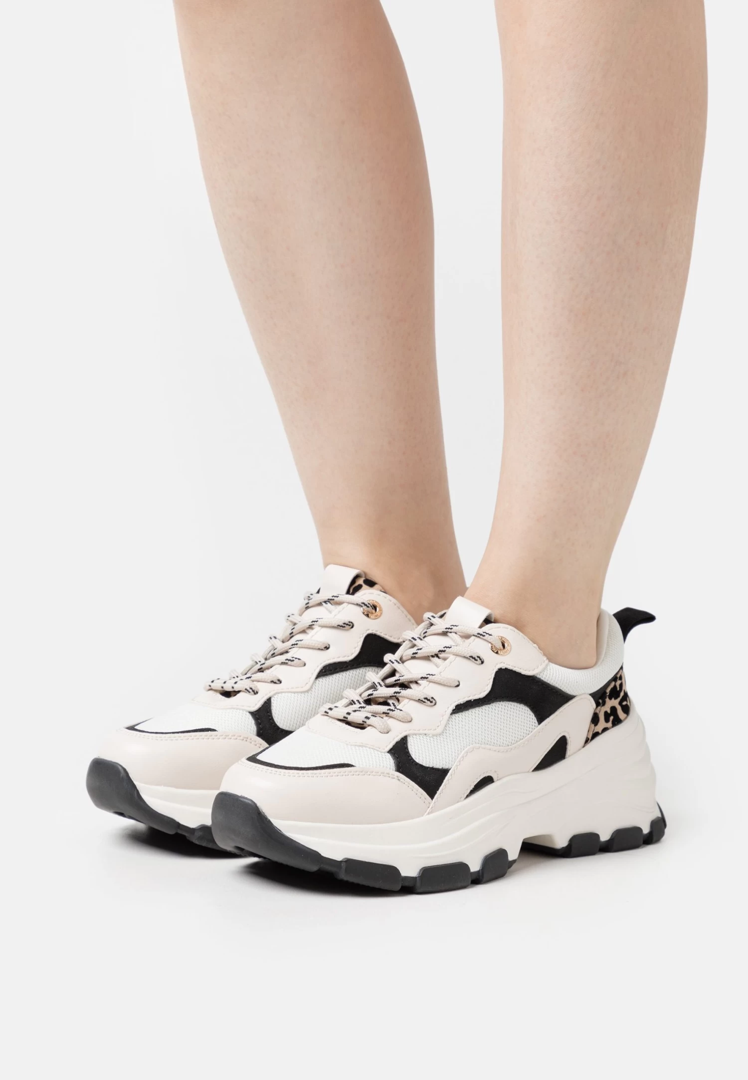 Anna Field Sneakers Laag - Black/Beige 3 Anna Field Sneakers Laag - Black/Beige