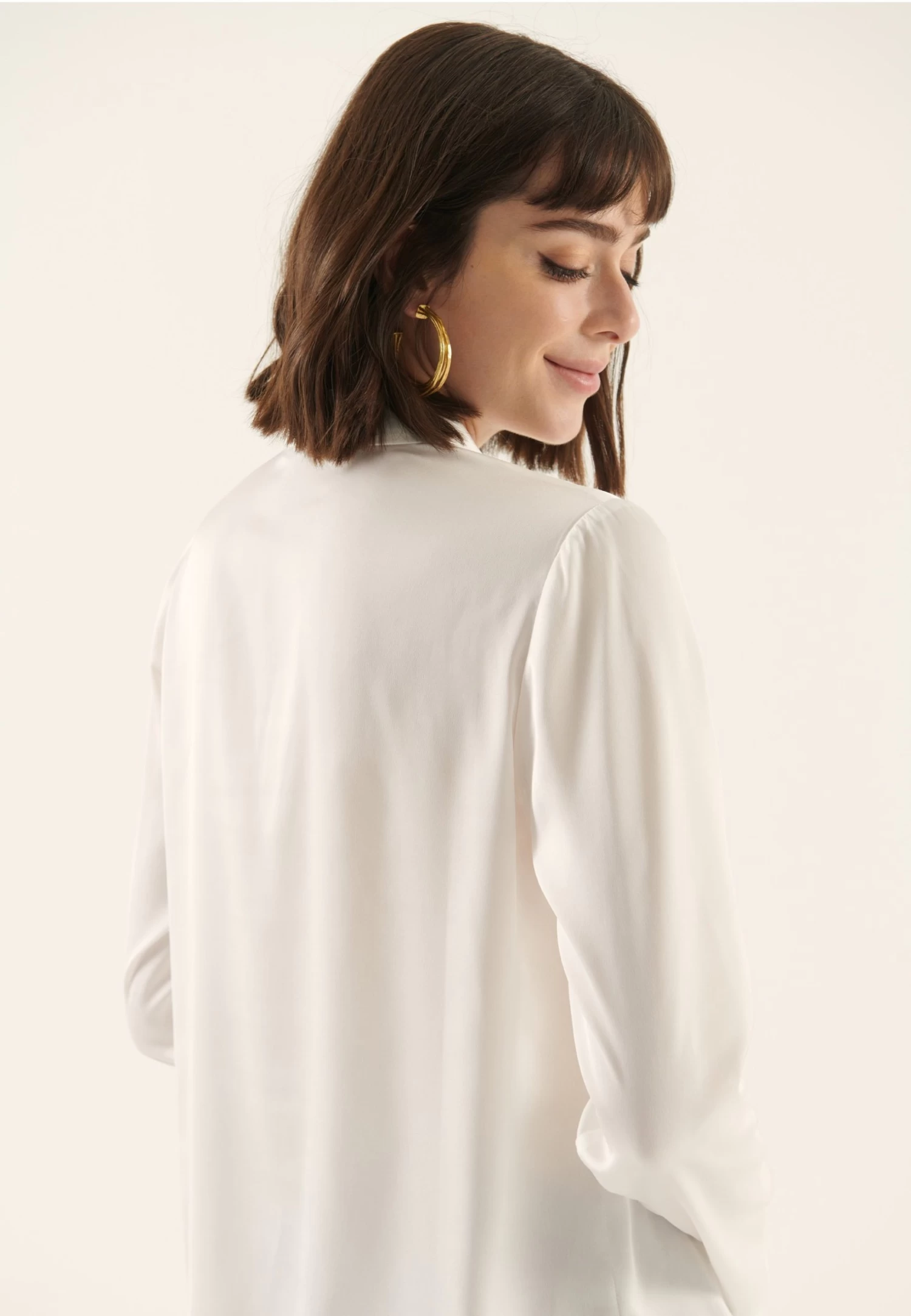 Anna Field Overhemdblouse - White 5 Anna Field Overhemdblouse - White - Afbeelding 3