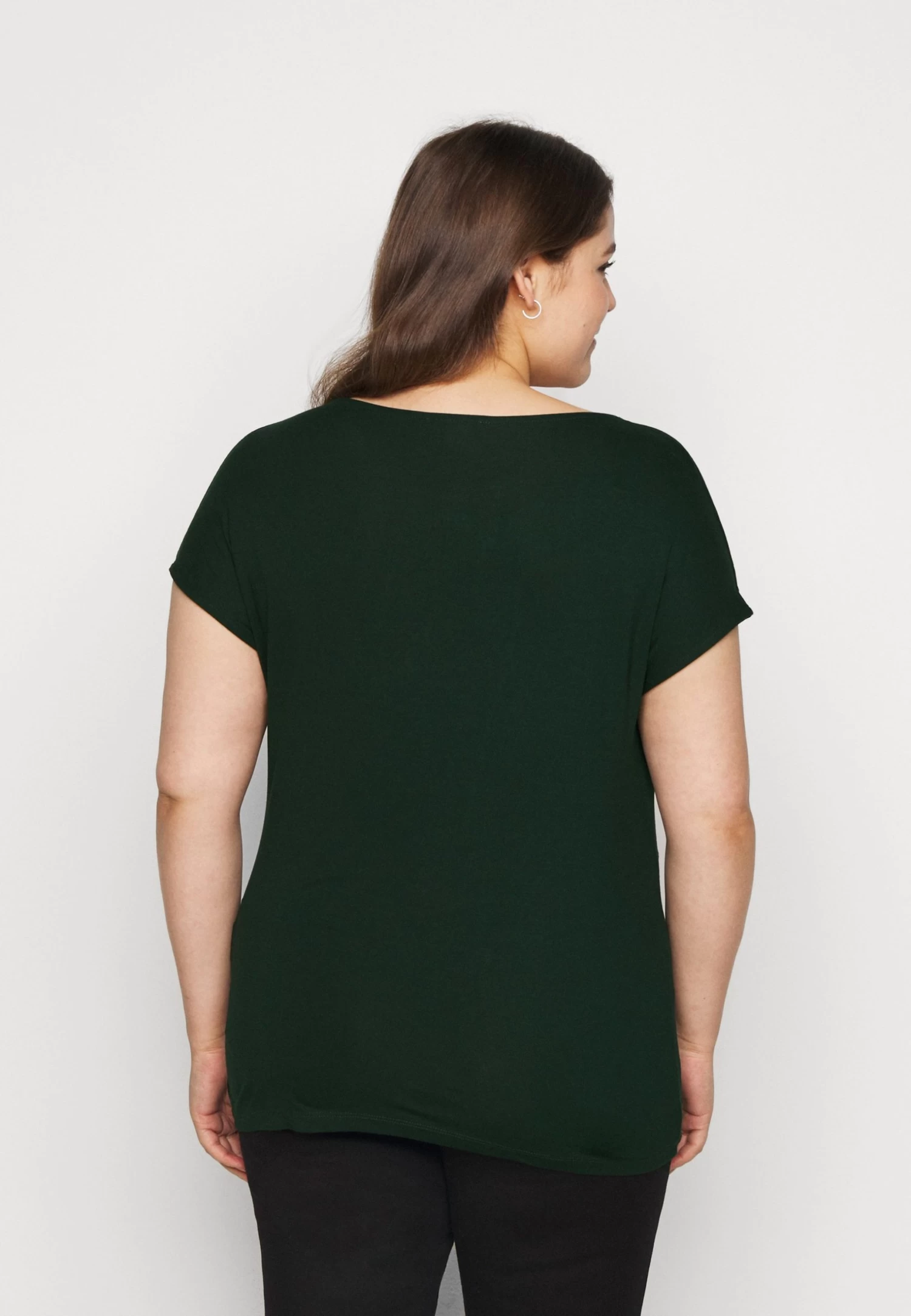 T-Shirt Print - Dark Green 4 T-Shirt Print - Dark Green - Afbeelding 3