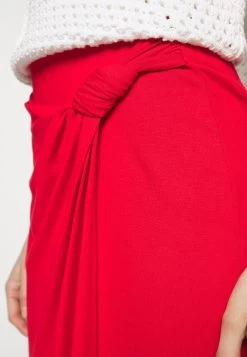 Anna Field Front Knot Midi Skirt - Kokerrok - Red -Modieus Verkoop b73d1918d9ff4cc08cc37ab855963e70