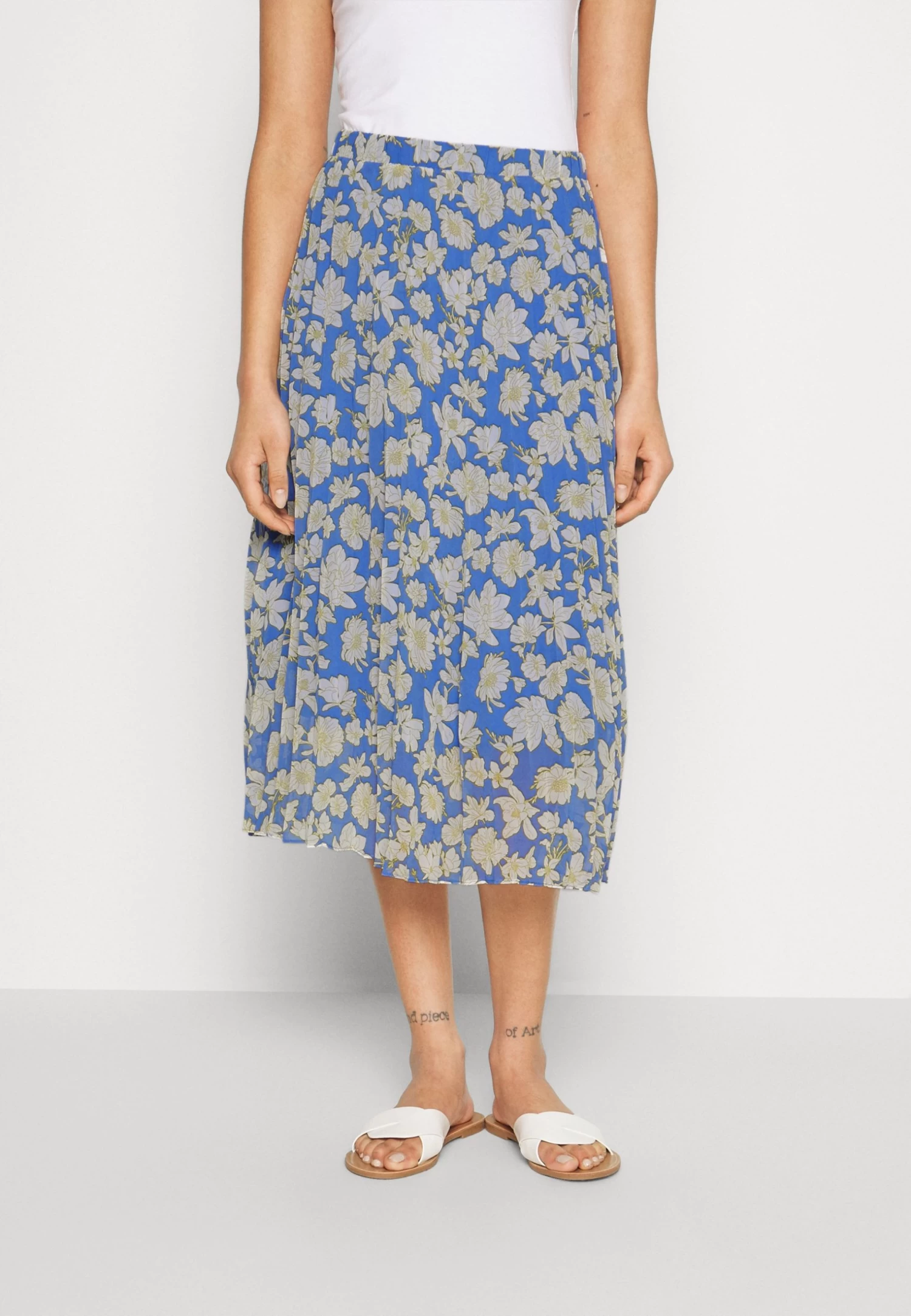 Plooirok -Light Blue 3 Plooirok -Light Blue