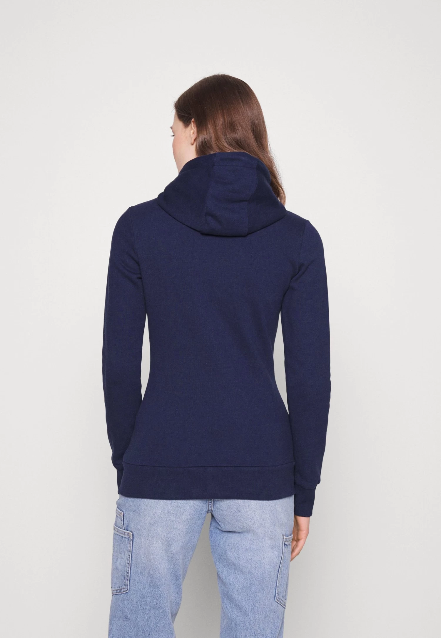 Sweater Met Rits -Dark Blue 5 Sweater Met Rits -Dark Blue - Afbeelding 3