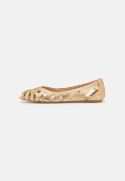 Anna Field Leather - Peeptoe Ballerina'S - Gold 11 Anna Field Leather - Peeptoe Ballerina'S - Gold -Modieus Verkoop c06b9619f7374bc3bd15bbb662cacee3