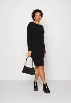 Offener Rücken Mini Strickkleid - Etui-Jurk - Black -Modieus Verkoop c4240aafdce048d8a24ac60b8c9176c6