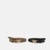Anna Field 2Pack - Riem - Black/ Taupe