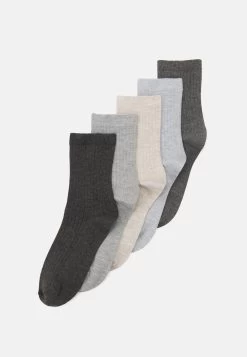 Anna Field 5 Pack - Sokken - Black/Grey