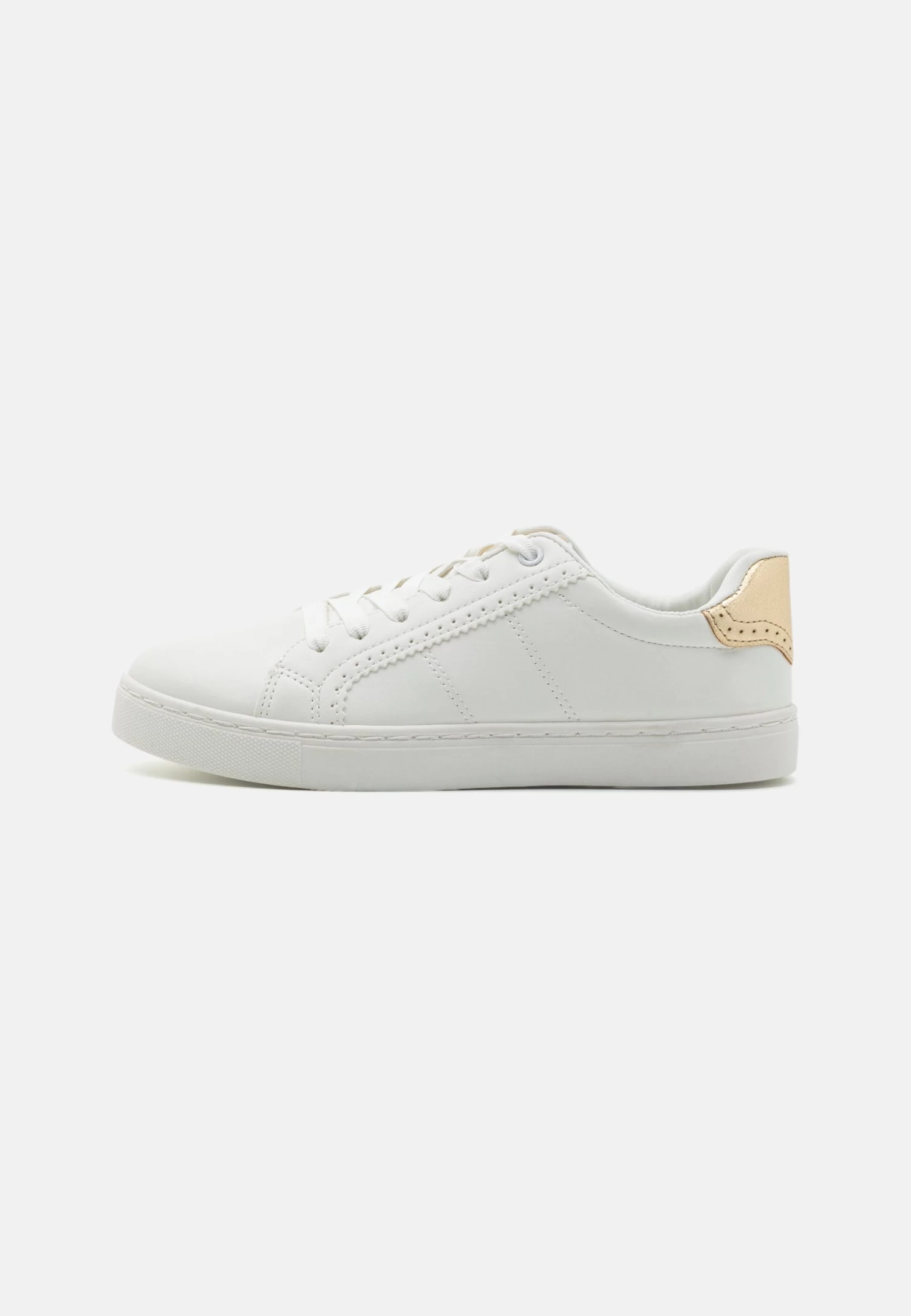 Anna Field Sneakers Laag - White/Gold 4 Anna Field Sneakers Laag - White/Gold - Afbeelding 2