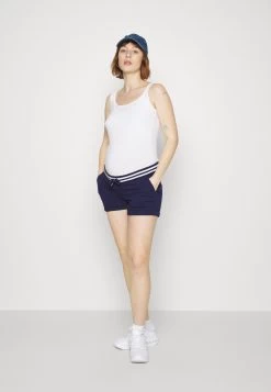 Maternity Detail Waistband Shorts - Shorts -Dark Blue -Modieus Verkoop cba9707fa7724bb7a4c012246c89e865