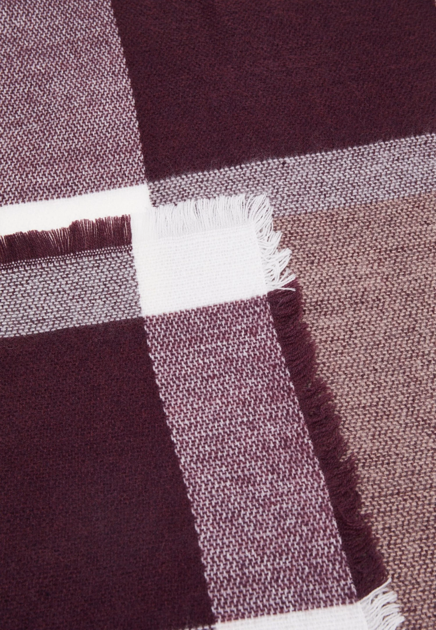 Anna Field Sjaal - Bordeaux 7 Anna Field Sjaal - Bordeaux - Afbeelding 5