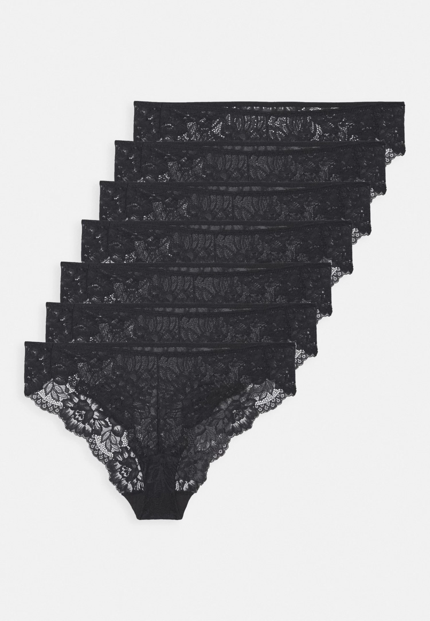 Anna Field 7 Pack Lace Brief - New Variation Of Greer - Micro Panel- Slip - Black 7 Anna Field 7 Pack Lace Brief - New Variation Of Greer - Micro Panel- Slip - Black - Afbeelding 5