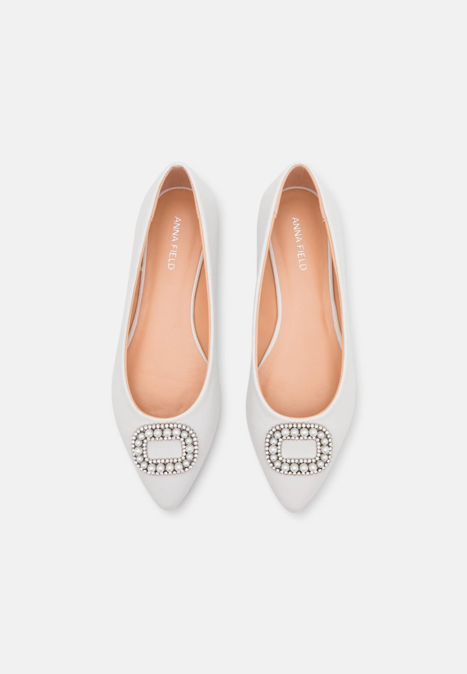 Anna Field Ballerina'S - White 8 Anna Field Ballerina'S - White - Afbeelding 6