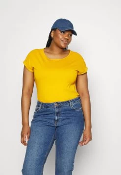 Long- T-Shirt Basic - Dark Yellow -Modieus Verkoop d29eef0a6245477fbce2c9dd47984496