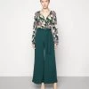 Anna Field Jumpsuit - Dark Green/Yellow