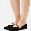 Anna Field Ballerina'S Met Enkelbandjes - Black