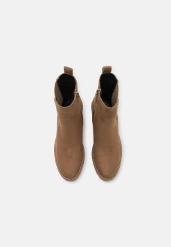 Anna Field Enkellaarsjes Met Plateauzool - Taupe -Modieus Verkoop d9249b498815439f856fa028630077db