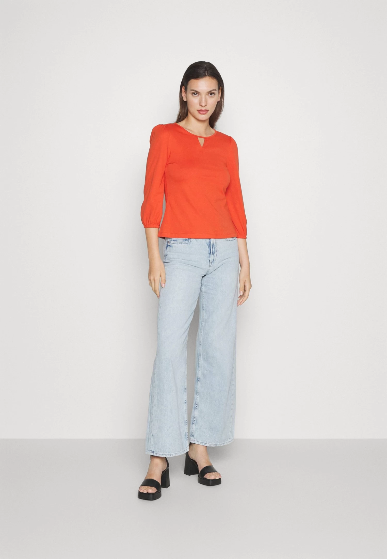 Anna Field Longsleeve - Red 7 Anna Field Longsleeve - Red - Afbeelding 5