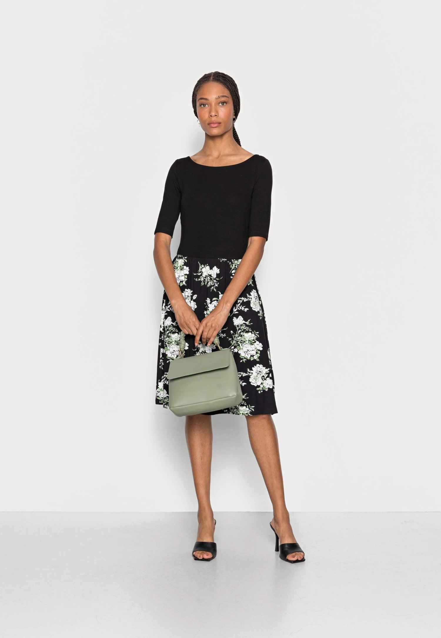 Anna Field Jerseyjurk - Black 4 Anna Field Jerseyjurk - Black - Afbeelding 2