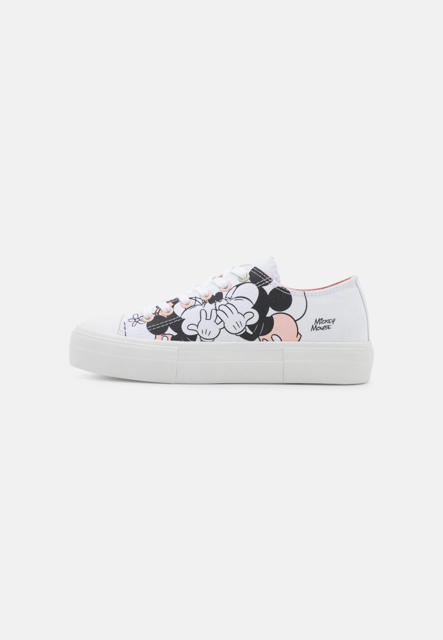 Anna Field Disney Mickey MouseLove - Sneakers Laag - White/Black 4 Anna Field Disney Mickey MouseLove - Sneakers Laag - White/Black - Afbeelding 2