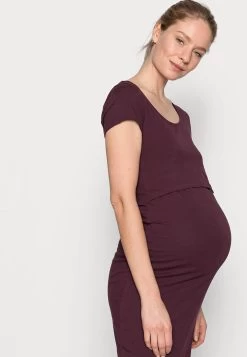 2Er Pack Nursing Function Dress - Etui-Jurk - Black/Bordeaux -Modieus Verkoop dd661bd7f5ea4cd6a24695522ea41bda