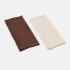 Anna Field 2 Pack - Hoofdbedekking - Off-White/Brown -Modieus Verkoop e03b893179e5442bbc137d1ec128a80d