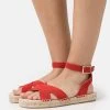 Anna Field Leather - Sandalen Met Plateauzool - Red 2 Anna Field Leather - Sandalen Met Plateauzool - Red -Modieus Verkoop e66e9b71fc074ffd9c153feb15ed84ce