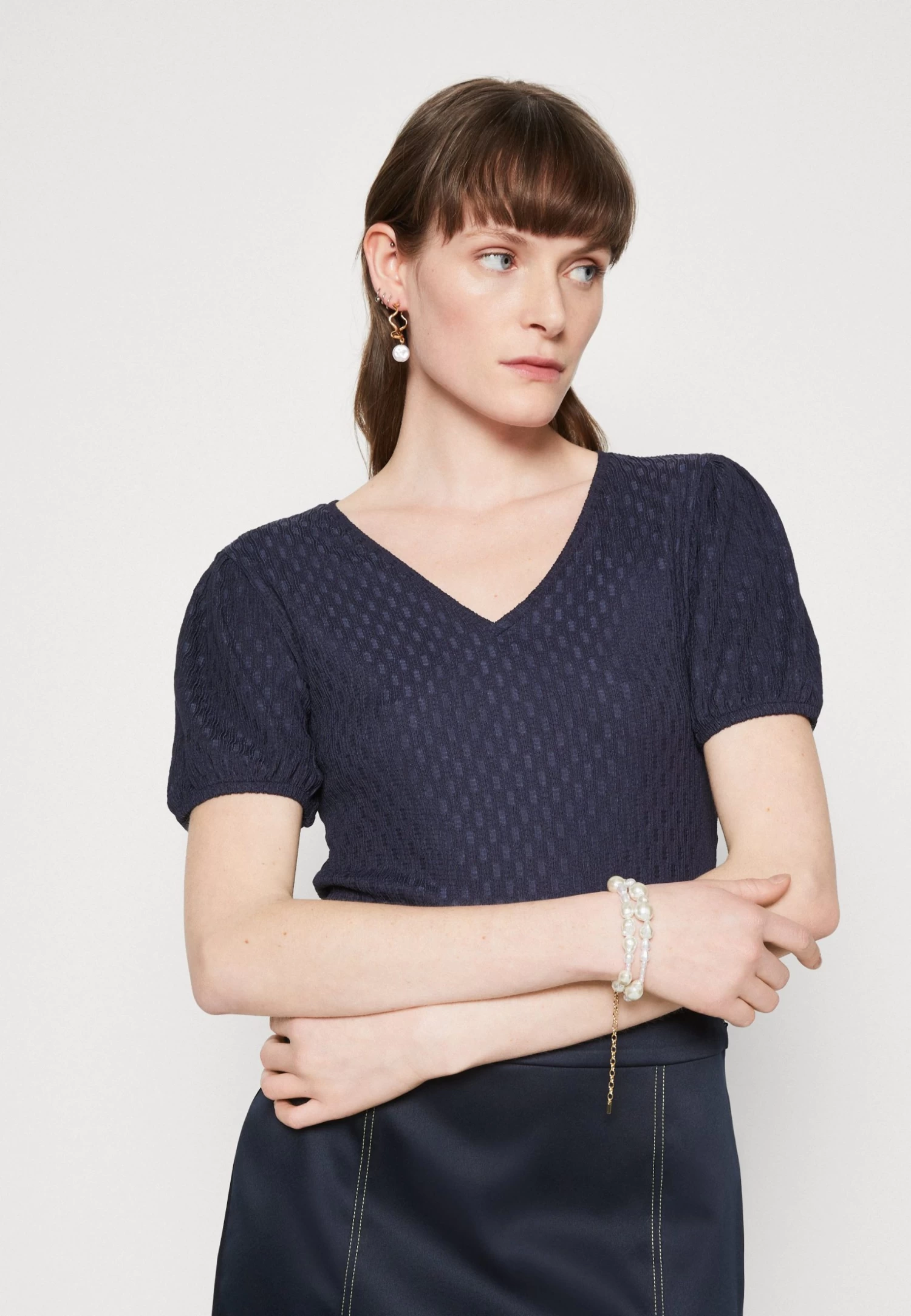 Anna Field Blouse - Dark Blue 6 Anna Field Blouse - Dark Blue - Afbeelding 4