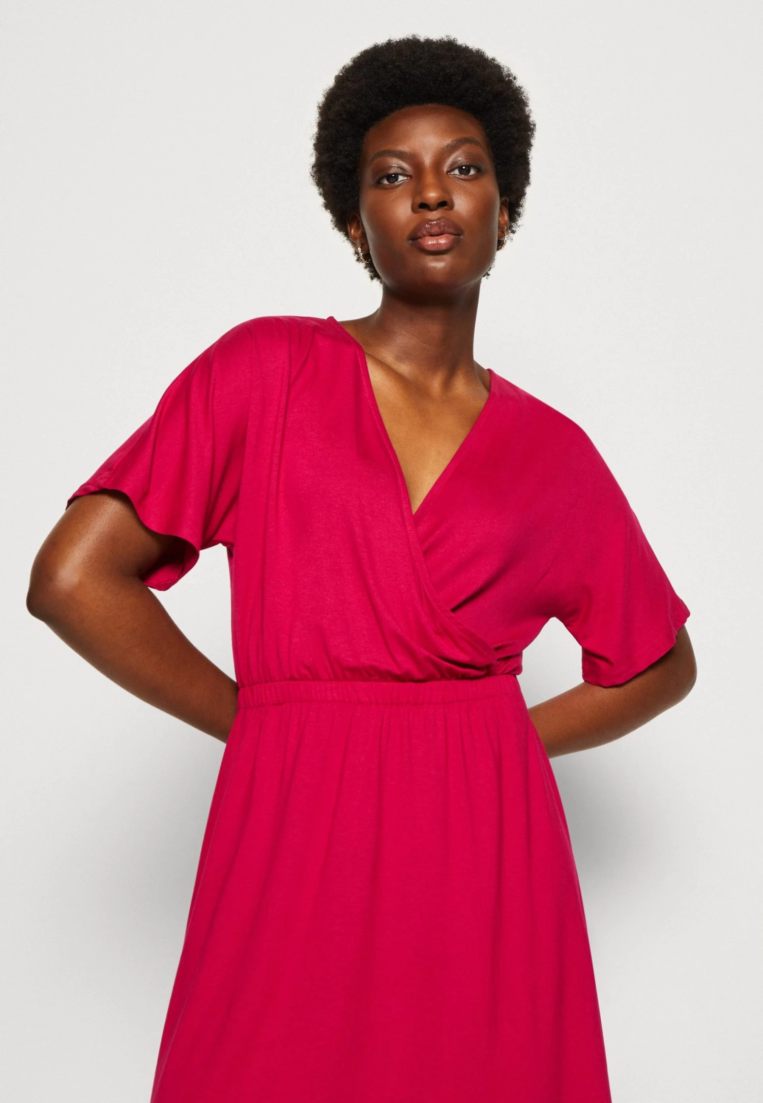 Anna Field Jerseyjurk - Red 6 Anna Field Jerseyjurk - Red - Afbeelding 4