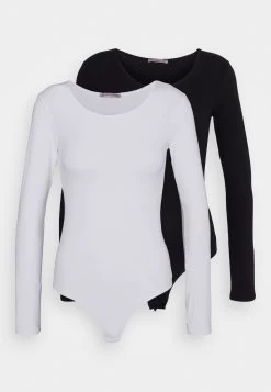 Anna Field 2 Pack - Body - Black/White -Modieus Verkoop ee9b43196fd4458786a3fd0b67a37230