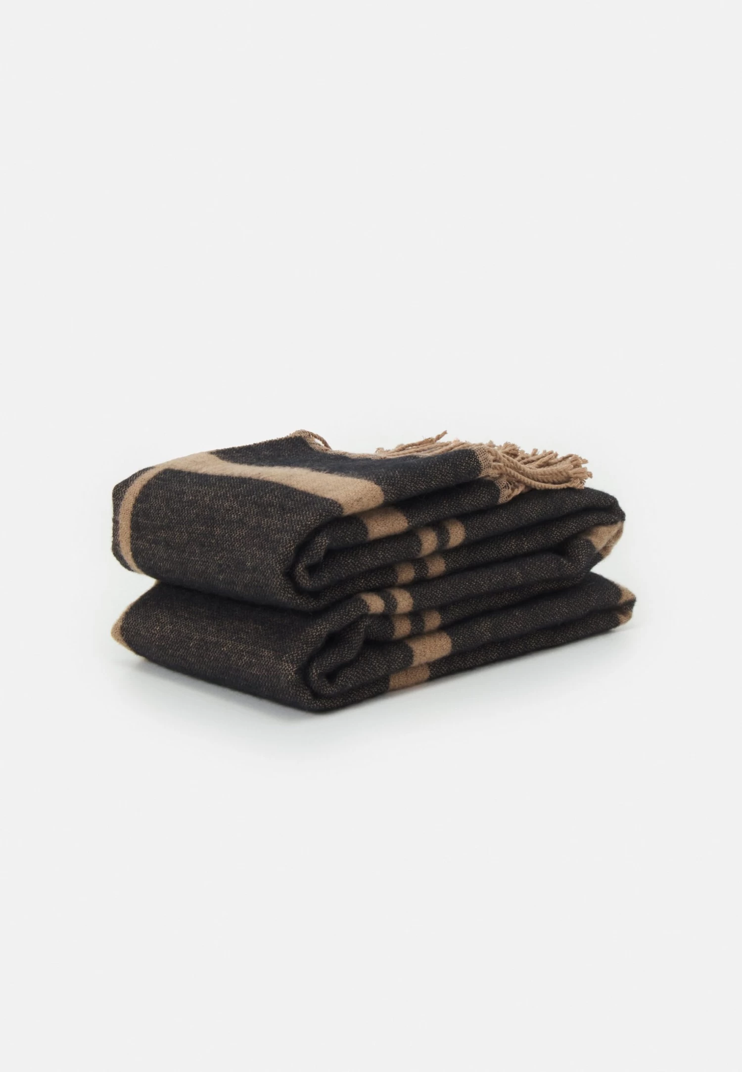 Anna Field Sjaal - Camel/Black 4 Anna Field Sjaal - Camel/Black - Afbeelding 2