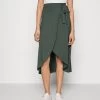 Anna Field Basic Wrap Over Midi Skirt- A-Lijn Rok - Light Green 1 Anna Field Basic Wrap Over Midi Skirt- A-Lijn Rok - Light Green -Modieus Verkoop f11c32e4a25241f5a0570cb7352e6aec