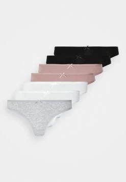 Anna Field Georgina 7Pp Thong Cotton - String - Black/Pink -Modieus Verkoop f7e37a093e7540a8968047bd027eefeb
